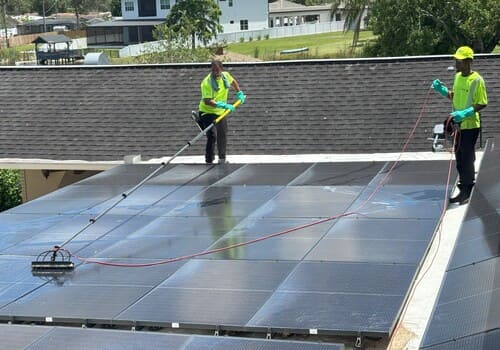 Residential Services - Solar Panel Cleaning