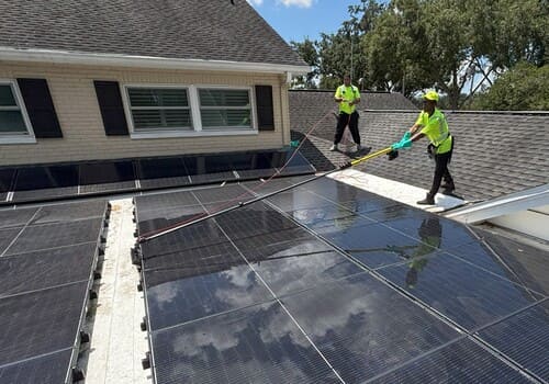Commercial Services - Solar Panel Cleaning