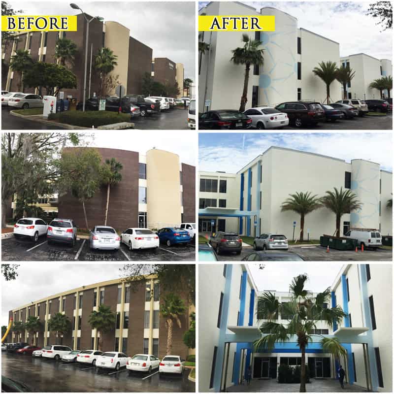condo pressure washing and painting contractors