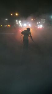 commercial pressure washing