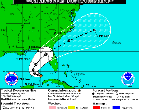 Tropical Depression 9