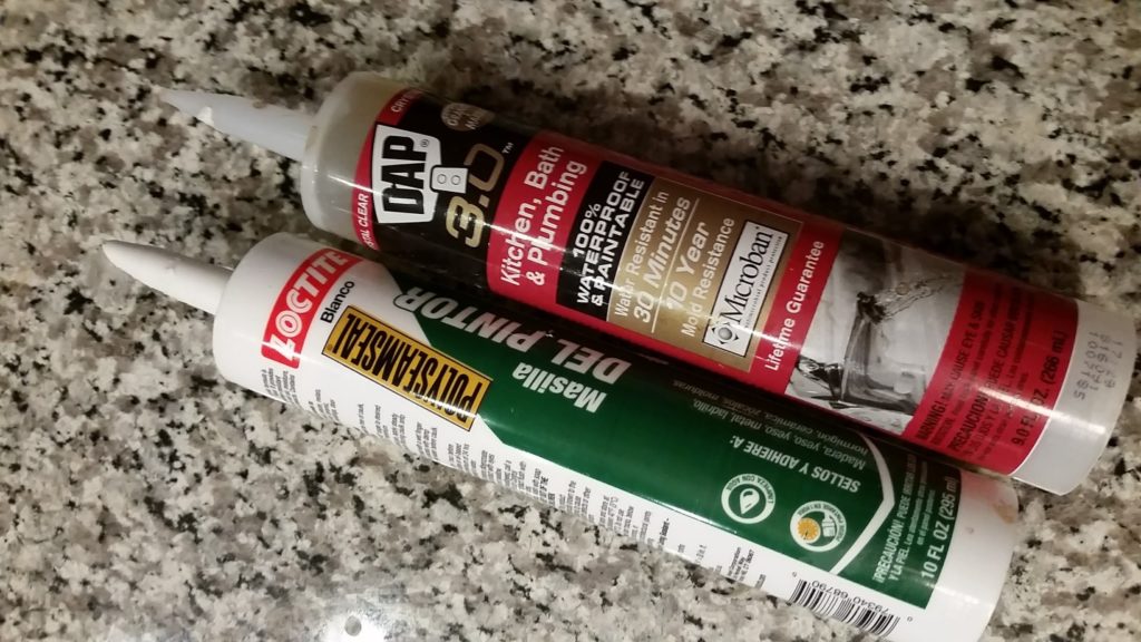 types of caulking