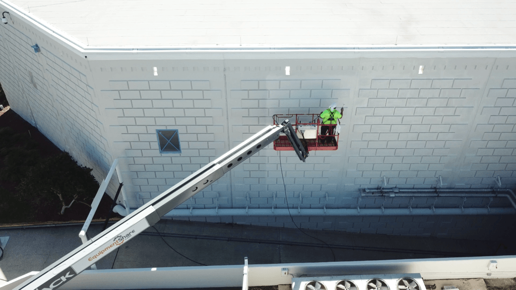 hydrophopic coatings can help reduce the amount of pressure washing.